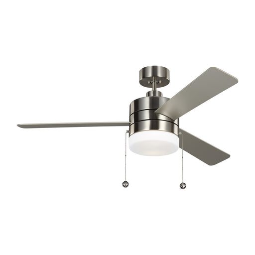 Generation Lighting. - 3SY52BSD - 52"Ceiling Fan - Syrus - Brushed Steel