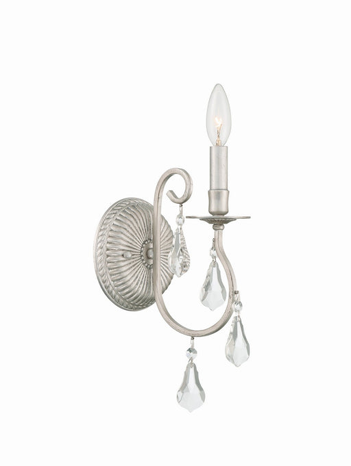 Crystorama - 5011-OS-CL-S - One Light Wall Sconce - Ashton - Olde Silver