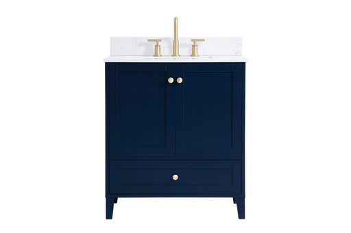 Elegant Lighting - VF18030BL-BS - Bathroom Vanity Set - Sommerville - Blue