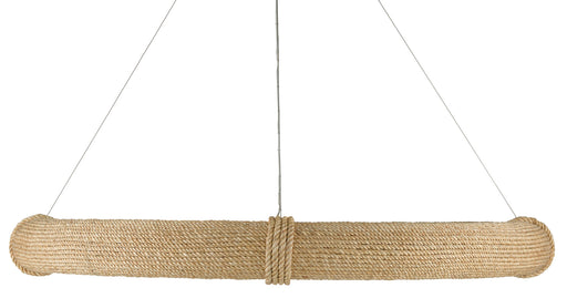 Currey and Company - 9000-0805 - 12 Light Chandelier - Portmeirion - Satin Black/Abaca Rope