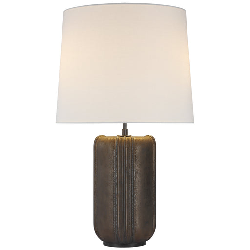 Visual Comfort Signature - TOB 3687CBZ-L - LED Table Lamp - Minx - Crystal Bronze