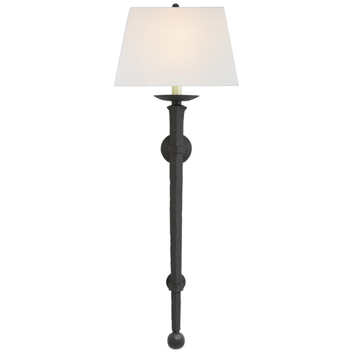 Visual Comfort Signature - CHD 1407BR-L - One Light Wall Sconce - Iron Torch - Blackened Rust