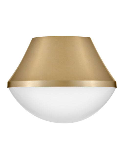 Lark - 83411LCB - LED Flush Mount - Haddie - Lacquered Brass