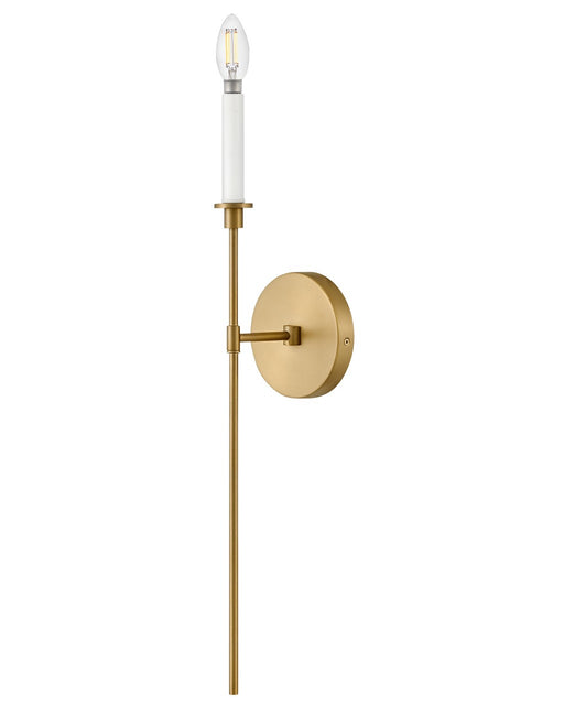 Lark - 83070LCB - LED Wall Sconce - Hux - Lacquered Brass