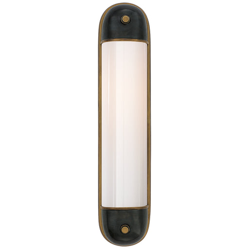 Visual Comfort Signature - TOB 2062BZ/HAB-WG - Two Light Wall Sconce - Selecta - Bronze with Antique Brass