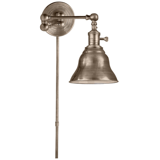 Visual Comfort Signature - SL 2920AN/SLE-AN - One Light Wall Sconce - Boston Functional - Antique Nickel