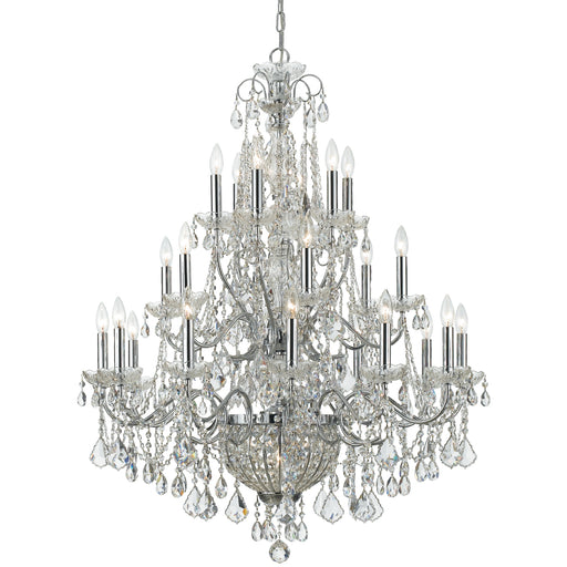 Crystorama - 3229-CH-CL-MWP - 26 Light Chandelier - Imperial - Polished Chrome