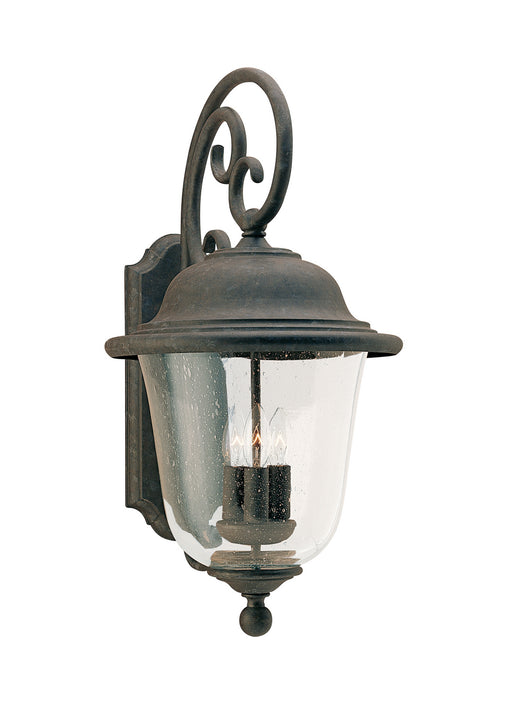 Generation Lighting. - 8461EN-46 - Three Light Outdoor Wall Lantern - Trafalgar - Oxidized Bronze