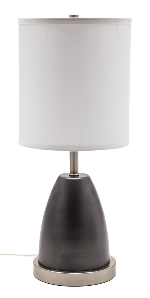 House of Troy - RU751-GT - One Light Table Lamp - Rupert - Granite With Satin Nickel Accents