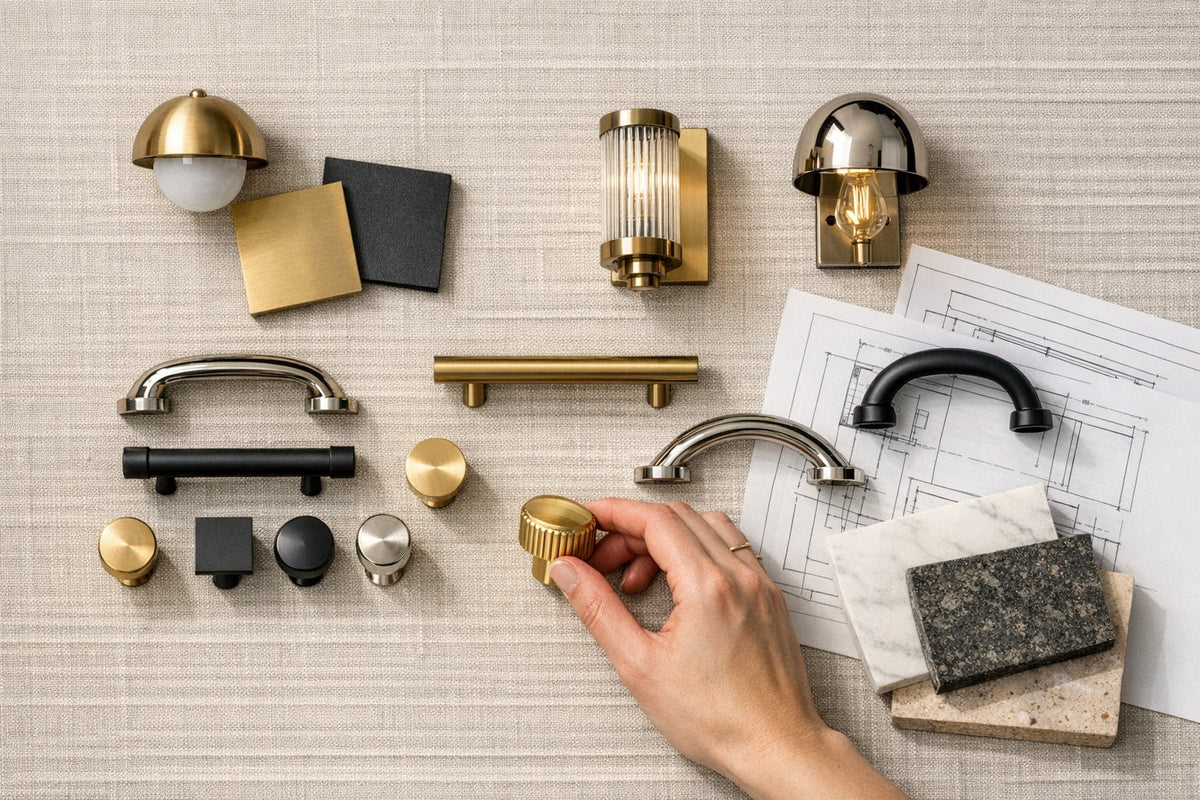 Introducing Premium Hardware at Anthology Lighting: Where Every Finish