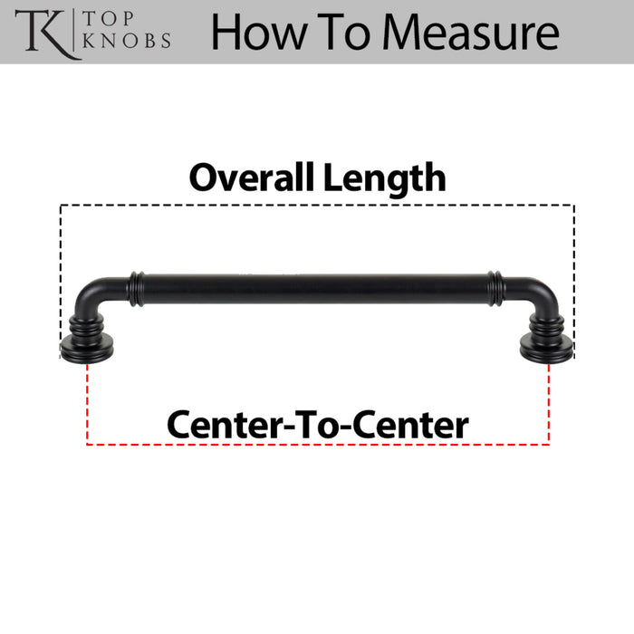 Top Knobs Cranford 18" Center to Center Appliance Pull