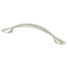 Transitional Advantage Three 96mm CC Brushed Nickel Rounded End Pull