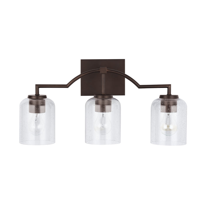 Capital Lighting - 139331BZ-500 - Three Light Vanity - Carter - Bronze