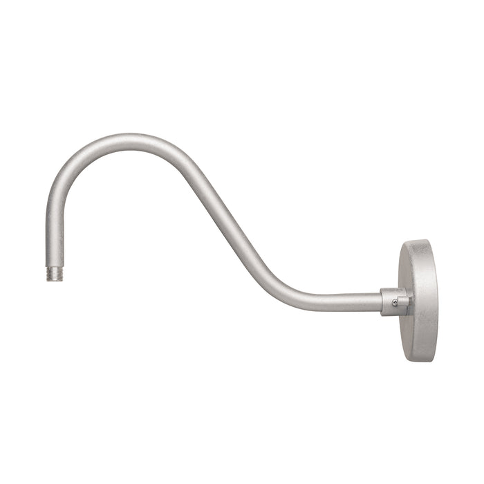 Capital Lighting - 936304GV - Gooseneck Arm with Wall Mount Bracket - RLM - Galvanized