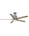 Hinkley - 902152FGT-LWD - 52"Ceiling Fan - Vail - Graphite