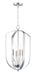 Maxim - 10034SN - Four Light Chandelier - Provident - Satin Nickel