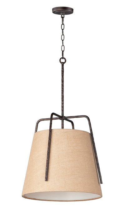 Maxim - 10199BROI - One Light Pendant - Pitchfork - Oil Rubbed Bronze