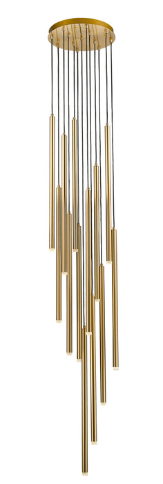 Avenue Lighting - HF2801-AB - 13 Light Chandelier - Filmore Ave. - Antique Brass