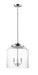 Maxim - 12273CDSN - Three Light Pendant - Acadia - Satin Nickel