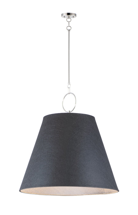 Maxim - 14438BKPN - One Light Pendant - Acoustic - Polished Nickel