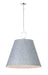 Maxim - 14438GYSN - One Light Pendant - Acoustic - Satin Nickel