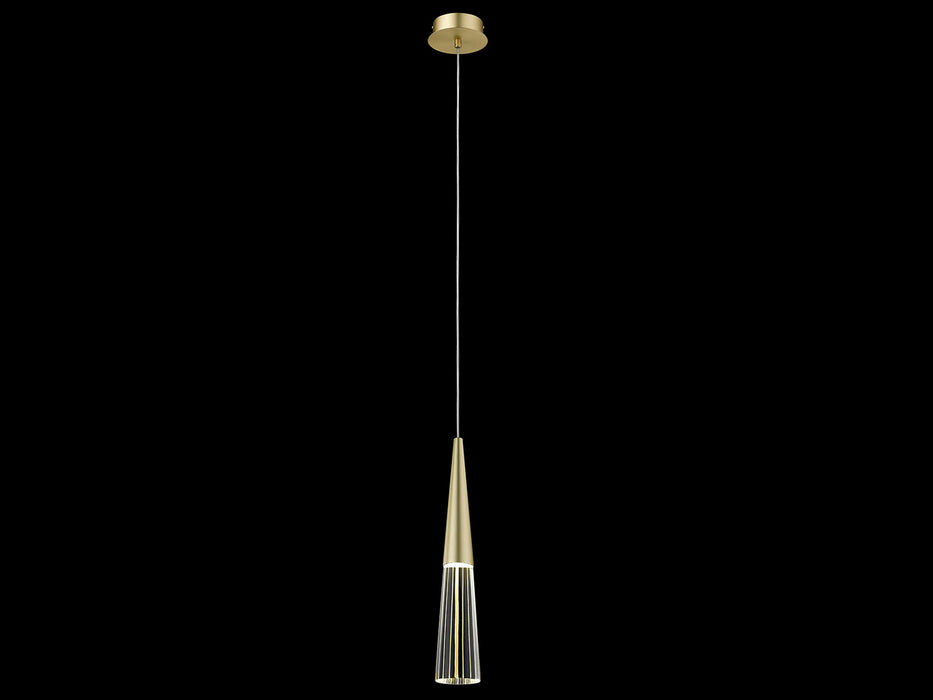 Avenue Lighting - HF7701-BB - One Light Pendant - Encino - Brushed Brass