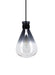 Avenue Lighting - HF8188-BLK - One Light Pendant - Del Mar - Smoke/Clear