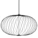 Avenue Lighting - HF8213-BK - LED Chandelier - Delano - Black