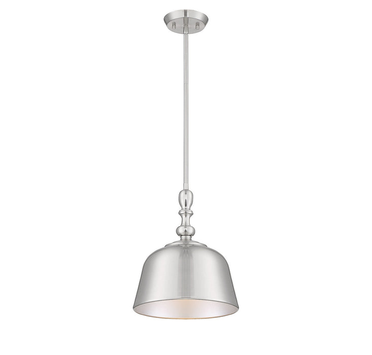 Savoy House - 7-3751-1-SN - One Light Pendant - Berg - Satin Nickel