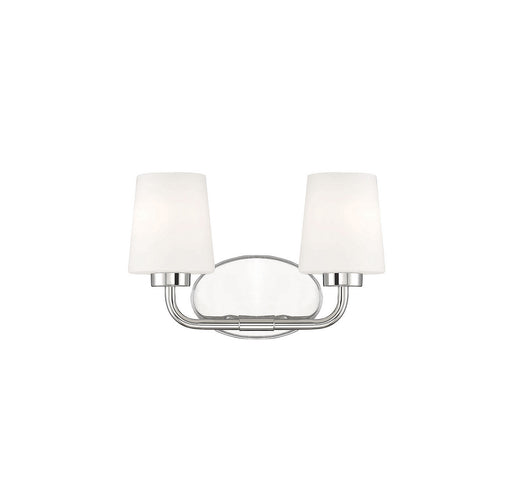Savoy House - 8-4090-2-109 - Two Light Bath Bar - Capra - Polished Nickel