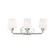 Savoy House - 8-4090-3-109 - Three Light Bath Bar - Capra - Polished Nickel