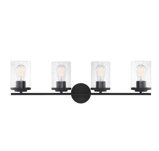 Savoy House - 8-8020-4-BK - Four Light Bath Bar - Marshall - Matte Black