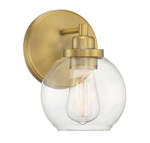 Savoy House - 9-4050-1-322 - One Light Bath - Carson - Warm Brass