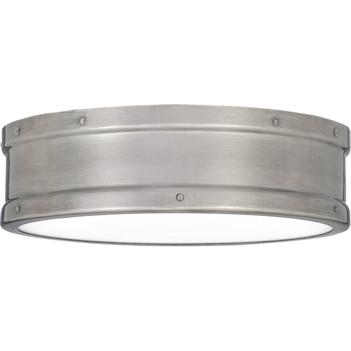 Quoizel - QF5224AP - LED Flush Mount - Ahoy - Antique Polished Nickel