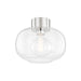 Mitzi - H403501-PN - One Light Flush Mount - Harlow - Polished Nickel