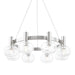 Mitzi - H403808-PN - Eight Light Chandelier - Harlow - Polished Nickel