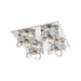 Mitzi - H410504-PN - Four Light Flush Mount - Shea - Polished Nickel