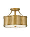 Hinkley - 4443HB - LED Foyer Pendant - Chance - Heritage Brass
