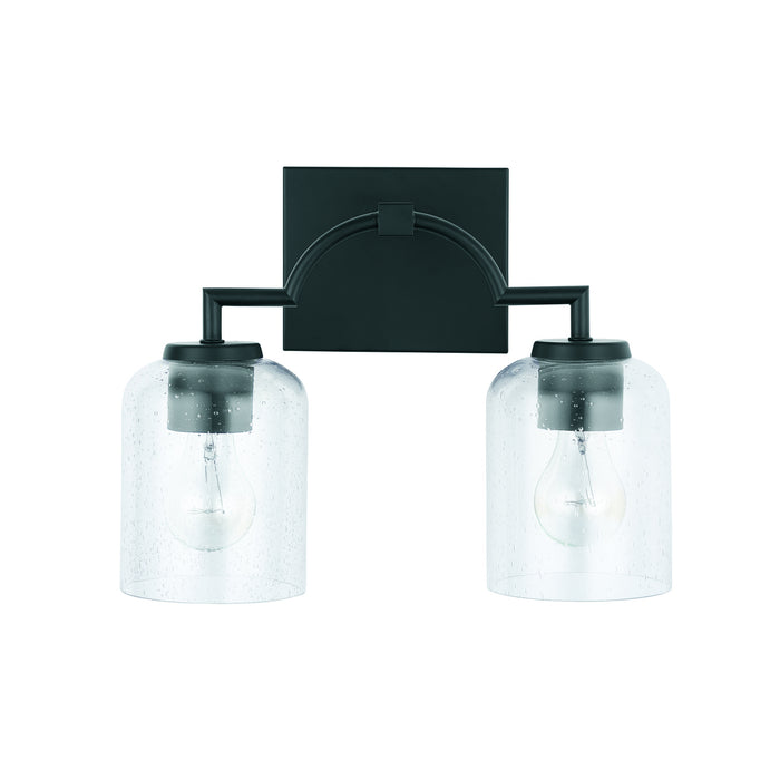 Capital Lighting - 139321MB-500 - Two Light Vanity - Carter - Matte Black