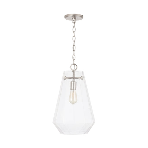 Capital Lighting - 338316BN - One Light Pendant - Lee - Brushed Nickel