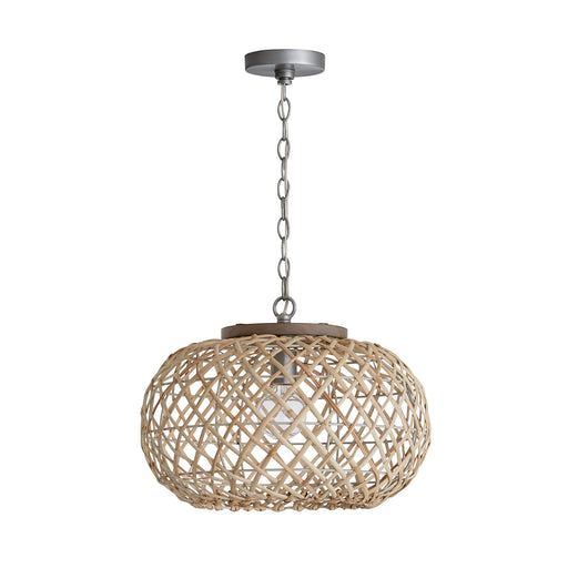 Capital Lighting - 340811GK - One Light Pendant - Rainey - Grey Wash and Antique Nickel