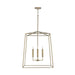 Capital Lighting - 537643AD - Four Light Foyer Pendant - Thea - Aged Brass