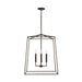 Capital Lighting - 537643OR - Four Light Foyer Pendant - Thea - Oil Rubbed Bronze