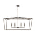 Capital Lighting - 837661OR - Six Light Island Pendant - Thea - Oil Rubbed Bronze