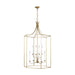 Visual Comfort Studio - AC1038ADB - Eight Light Chandelier - Bantry House - Antique Gild