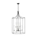 Visual Comfort Studio - AC1038SMS - Eight Light Chandelier - Bantry House - Smith Steel