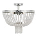 Visual Comfort Studio - AF1164SMT - Four Light Flush Mount - Leon - Salt Mist