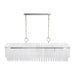 Visual Comfort Studio - CC1307PN - Seven Light Linear Chandelier - Beckett - Polished Nickel