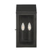 Visual Comfort Studio - CO1262TXB - Two Light Outdoor Wall Lantern - Hingham - Textured Black