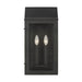 Visual Comfort Studio - CO1272TXB - Two Light Outdoor Wall Lantern - Hingham - Textured Black
